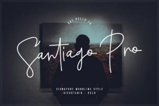 Santiago Pro: A Modern Handwriting Font for Authentic Designs