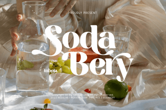Sodabery: A Modern Serif with Vintage Soul