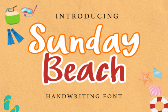 Sunday Beach: A Handwritten Font for Authentic Designs