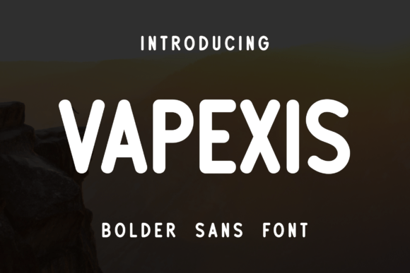 Vapexis: A Modern Sans Serif for Clean, Elegant Design